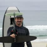 Portrait of Jon Mann, foiler and SurfEars ambassador