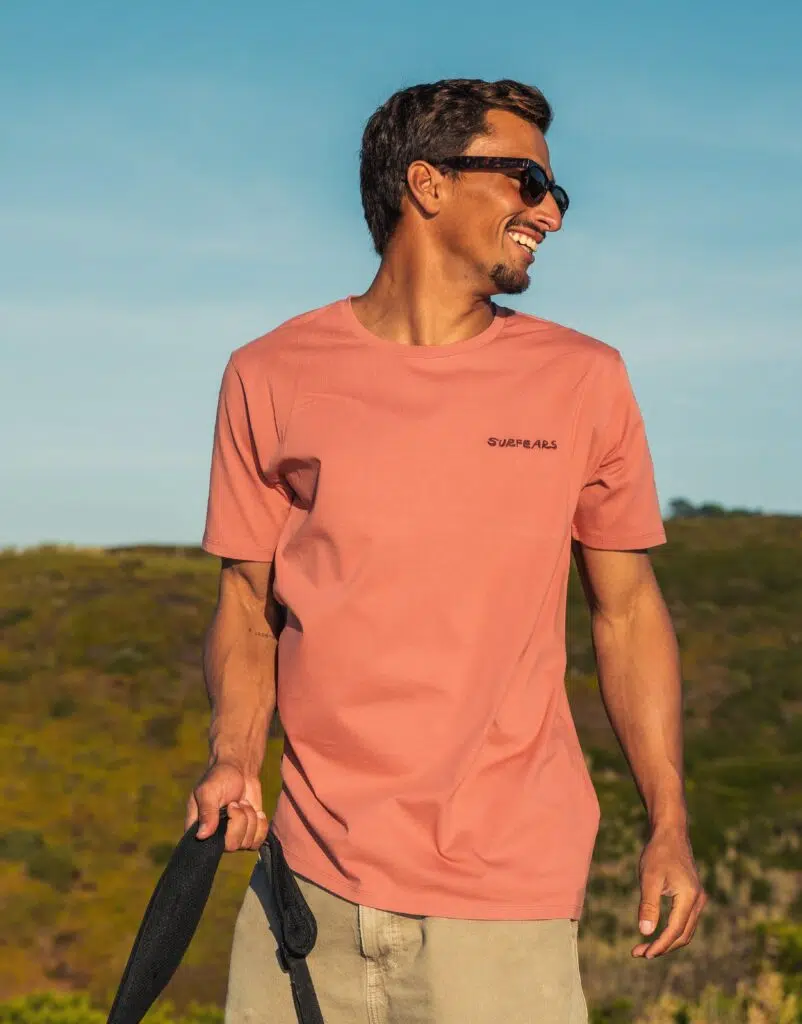 Organic Tee – Rusty Red